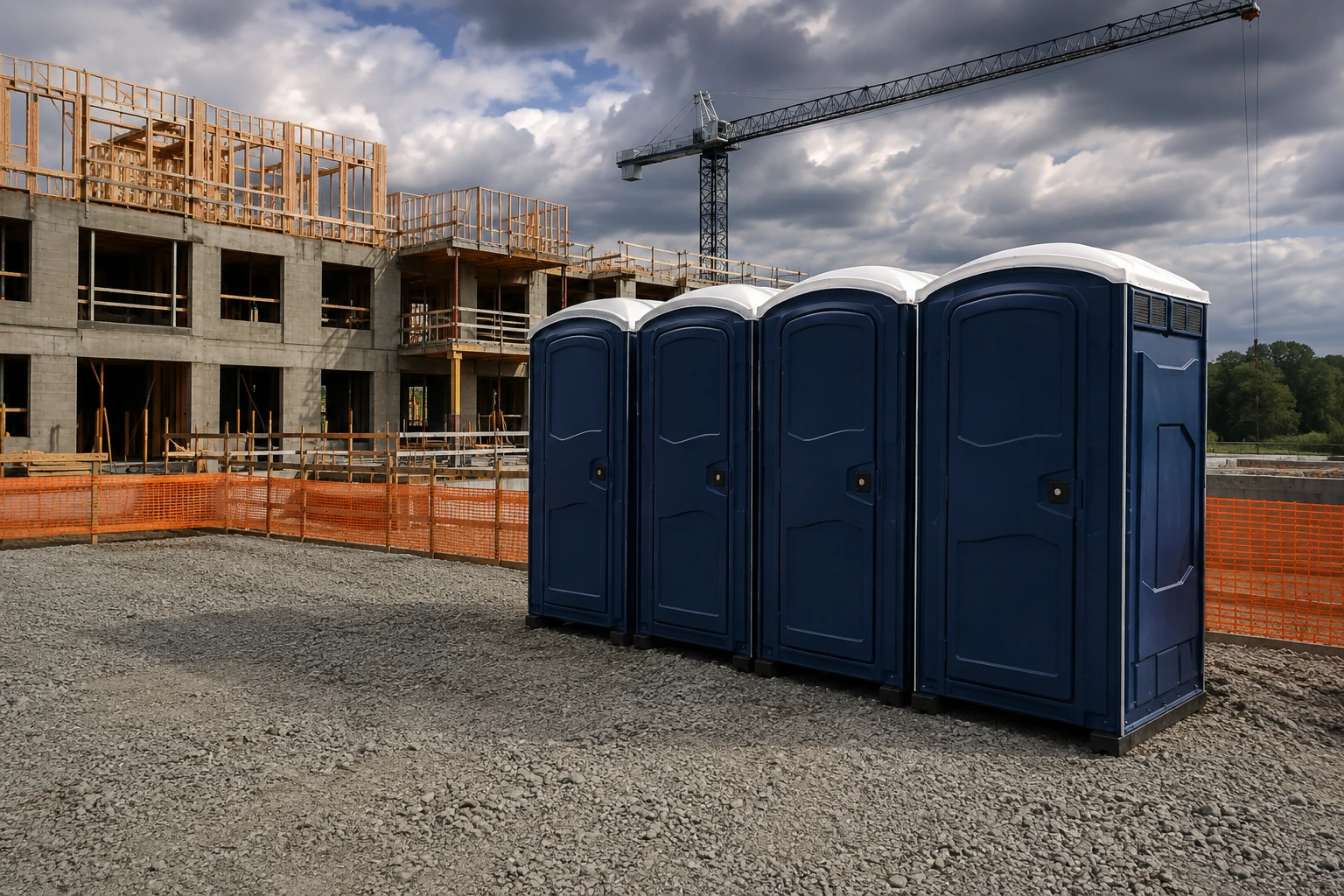 Portable restroom rental planning for Covington, OK